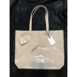Ted Baker London Blushing Pink Tote Bag Knot Bow Large Icon Accent With Tag